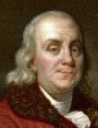 Benjamin Franklin width=
